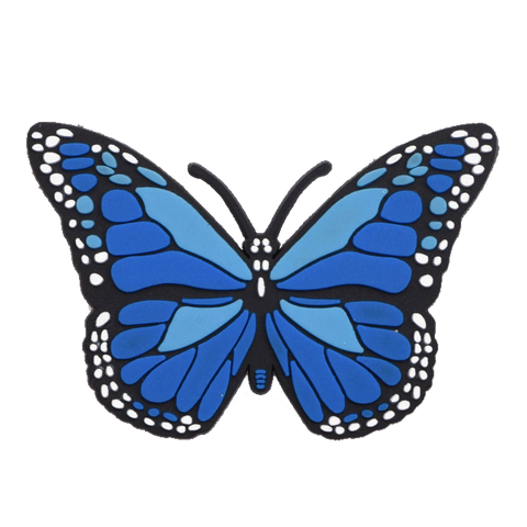 Blue Butterfly Jibbz